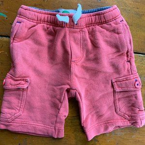 Coral Cargo Shorts by Mini Boden